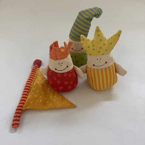 Haba Dream Journey Pull Toy Baby Einstein with Flag Plush Toy HTF Rare - Picture 5 of 12